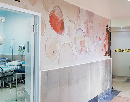 تجهیزات بخش زنان و زایمان بیمارستان